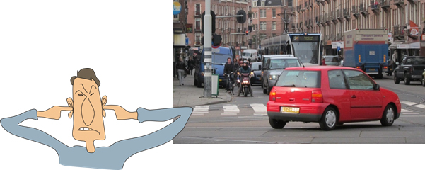 Figure 4. Traffic noise causes annoyance.